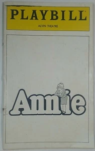 1979 Alvin Theater ANNIE Playbill Booklet Manhattan NY Neil Simon 70's - Picture 1 of 7