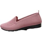 Womens Comfortable Knitted Breathable Slip On Casual Flats Loafers Shoes Walking