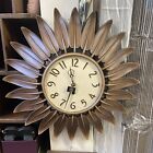 Vintage Syroco Working Clock with Key MINT UNUSED