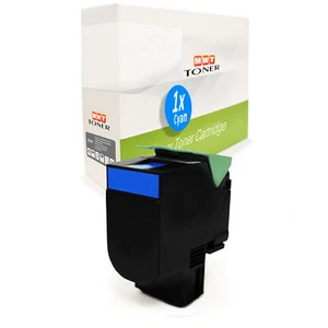 Toner CYAN für Lexmark X-544-N X-544-DTN C-543-DN - Imagen 1 de 3