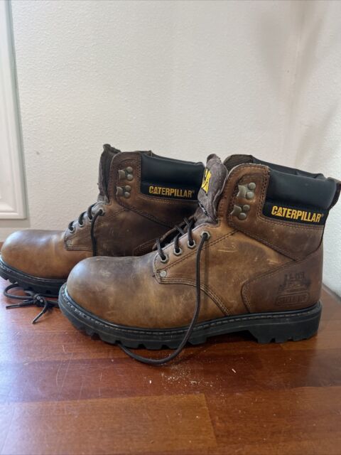 Bota Caterpillar THRESHOLD WP Impermeable SR Resistente al Deslizante PUNTA  SUAVE P74129 Negra