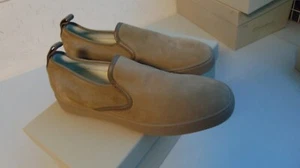 SANTONI GENUINE LEATHER SLIP ON NEW 42 650.00 CART. SAN-C-052X - Picture 1 of 7