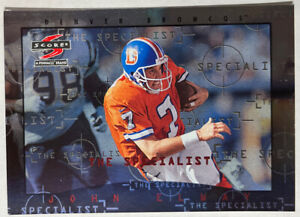 1997 Score The Specialists John Elway #5 HOF Denver Broncos