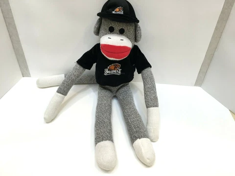 Forever Collectibles Oregon State Beaver's SOCK MONKEY 21" Long Souvenir Cover