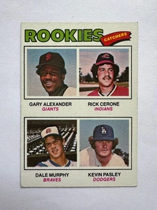 1977 Topps #476 Dale Murphy RC (Nice Eye Appeal for ~VGEX) - Picture 1 of 2