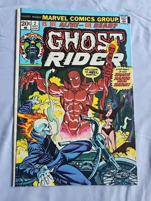Ghost Rider 2 (1973) 🔑 2nd Cameo Son Of Satan (Daimon Hellstrom)! - Image 1 of 4