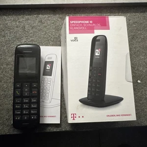 Téléphone sans fil Telekom Speedphone 10 - Noir - Photo 1/3