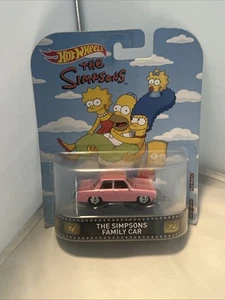 2017 Hot Wheels Retro Entertainment I Simpson Family Auto piloti veri nuovo con scatola - Foto 1 di 6
