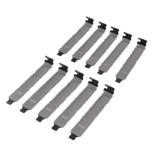 10 Pcs Hard Steel Dust Filter Blanking Plate Slot Cover - Afbeelding 1 van 4