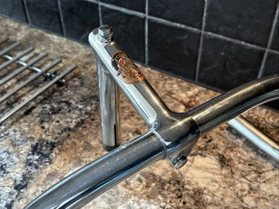 Vintage Cinelli Milano Steel 110mm Steel Stem & Cinelli Koblet Steel Handlebars - Image 1 of 4