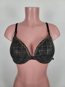 Victoria's Secret Dream Angels sehr sexy Push Up Bügel BH 38C schwarz Spitze - Bild 1 von 9
