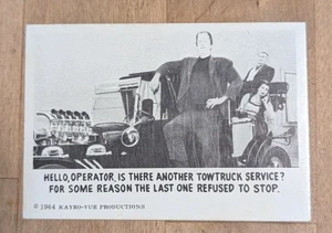 1964 Kayro-Vue Munsters Trading Card # 28 - Picture 1 of 2