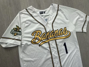 Savannah Bananas Trikot 3n2 Sport ERWACHSENE Medium weiß Home Button Down Baseball - Bild 1 von 9