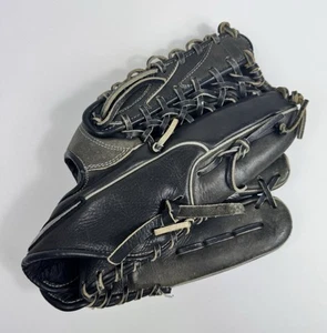 Guanto da baseball Nike Shado Edge 12,5 RH Throw nero argento guanto esterno - Foto 1 di 12