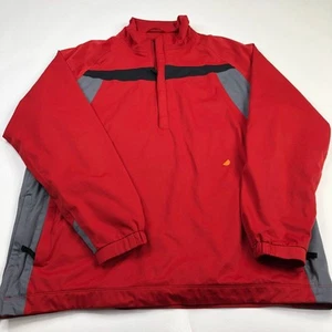 Nike Golf STORM XL Lined 1/4 Zip Mock Neck Pullover Long Sleeve Windbreaker - Picture 1 of 11