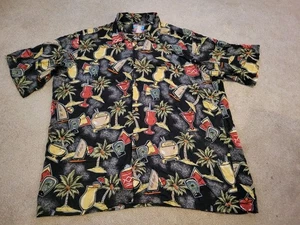 Camisa Reyn Spooner Joe Kealoha’s Para Hombre Talla 2XL Hawaiana Estampado Mai Tai Todo Rayón - Imagen 1 de 5