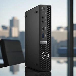 Dell 5080 Micro PC 6-Core i5 10th Gen. 32GB 512GB NVMe SSD WiFi Windows 11 Pro - Picture 1 of 10