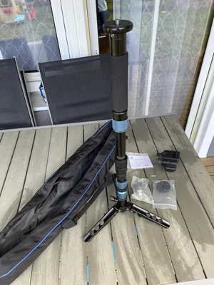 Sirui P-204SR Monopod Aluminium, 160cm, Stand, Ball Joint, Removable Spider - Image 1 of 4