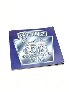 Heinz Royal Mint Uncirculated Coin Collection 1983 7 Coin Set - Picture 1 of 13