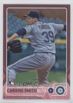 2015 Topps Update Pink /50 Carson Smith #US371 Rookie RC - Image 1 of 2