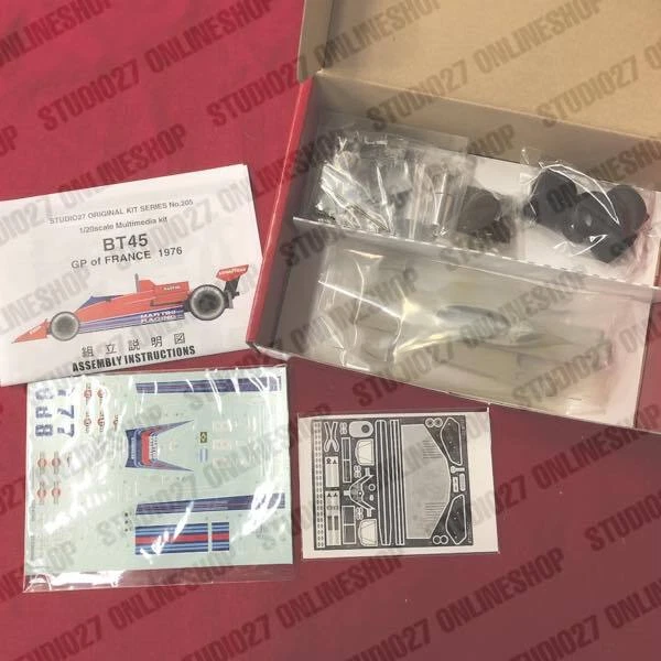 Studio27 1/20 BT45 French GP 1976 [Multi Material Kit] - Image 1 of 1