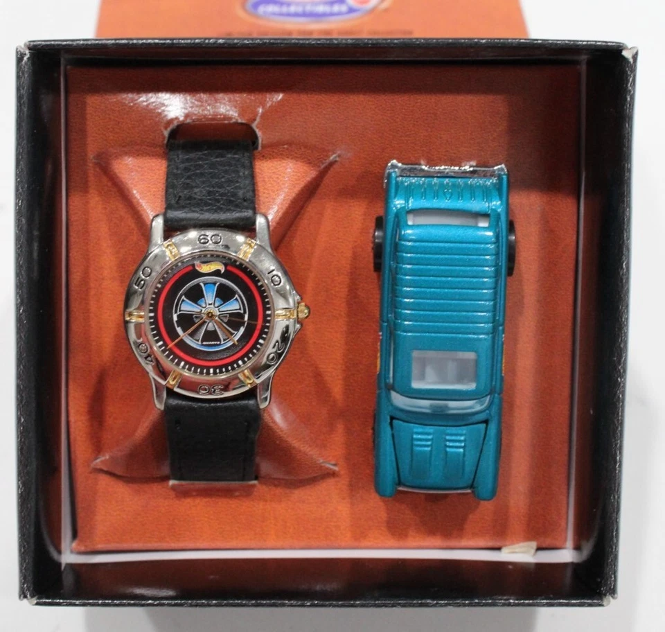Hot Wheels 1997 Watch & Car Set 1955 Chevrolet Nomad 1 of 5000 Limited