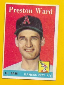 65998 1958 Topps #450 Preston Ward SP EX NO CREASES - Bild 1 von 3