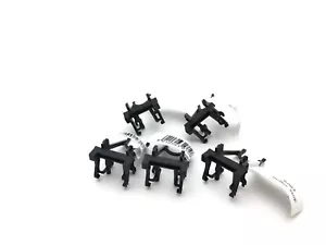 HORNBY R 083 00 Confezione di 6 pezzi di terminali di binario per scala 00 - Imagen 1 de 2