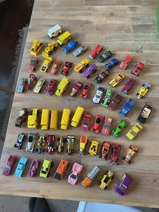 64 Vintage 70s 80s Diecast Hot Wheels Lot 1:64 Hot Rods Corvettes School Bus ++ - Picture 1 of 20