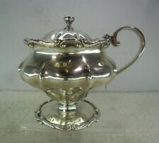William IV Solid Silver Mustard Pot, William Eaton, London 1834
