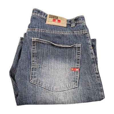 Pantalones Cortos De Colección Polo Sur Rojo Pestaña Jersey Bordado Sueltos Pierna Ancha Y2K Para Hombre 40 Foto 1 de 4