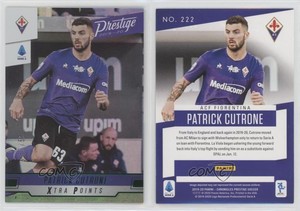 2019-20 Panini Chronicles Prestige Serie A Xtra Points Green /55 Patrick Cutrone