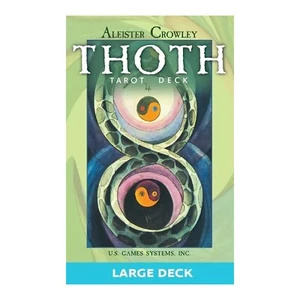 Aleister Crowley Thoth - Baraja de Tarot de 78 Cartas - Sellada - GRANDE - Baraja Adivinación - Imagen 1 de 8