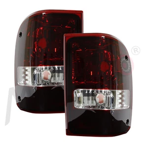 For 2001-2011 Ford Ranger Red Smoke Tail Lights Brake Lamps Left & Right - Picture 1 of 5