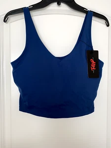 NWT The Gym People Women's Longline Wireless Sports Bra Tank Top Size M & L - Picture 1 of 25