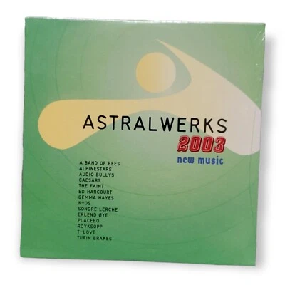 ASTRALWERKS - 2003 NEW MUSIC CD [THE FAINT PLACEBO ED HARCOURT CAESARS] - Imagem 1 de 2