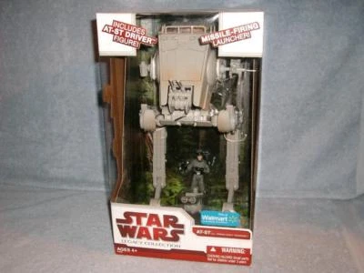 AT-ST & Driver Star Wars Legacy Collection Walmart Exclusive Hasbro 2009 Opened - Image 1 of 4