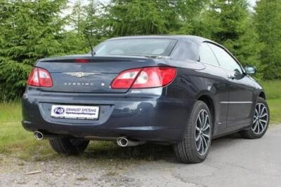 Escape deportivo FOX ESD acero inoxidable Chrysler Sebring Coupe descapotable desde 2007 2,7 l 115x85 - Imagen 1 de 4