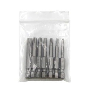 5 Point Security Star Torx Screwdriver Bits Set T10-T40 2-Inch Length 7 Pieces - Picture 1 of 12