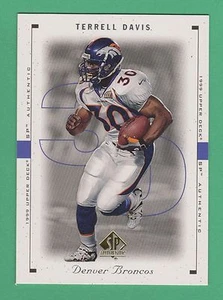 1999 Upper Deck SP Terrell Davis Denver Broncos #24 (KCR) - Picture 1 of 2