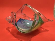 Decorative Glass Bowl Art Blue/White /Green Home Decor Accessories