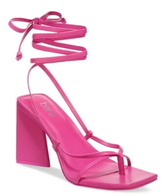 系带连衣裙凉鞋。 全新。 6.5 码 — 第 1/4 张图片