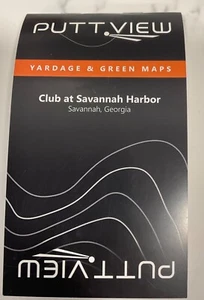 PuttView Yardage Book Golf - Club am Hafen von Savannah - Bild 1 von 2
