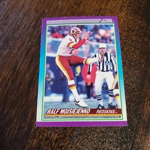 Puntuación #208 1990 Ralf Mojsiejenko Washington Redskins - Imagen 1 de 2