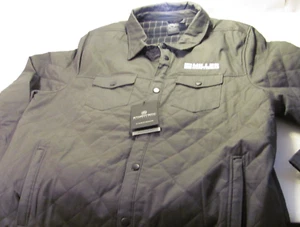 Stormtech Quilted Jacket Mens 3XL Black Graphite Bushwick Trucker Chore Coat New - Picture 1 of 24