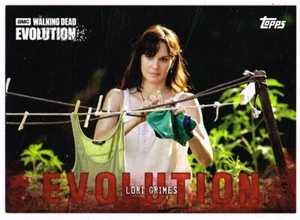 Topps ☆ WALKING DEAD - EVOLUTION BLOOD RED #1/1 ☆ #64 Lori Grimes - Picture 1 of 2