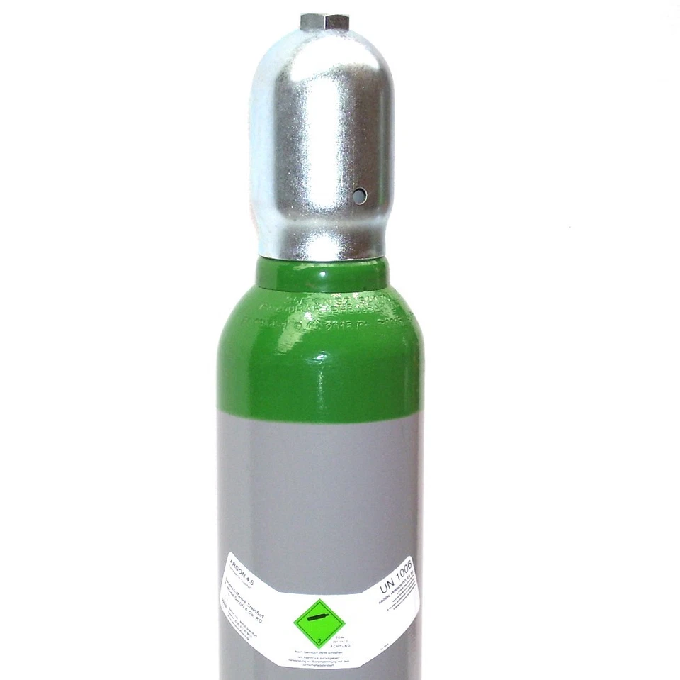 Argonflasche Argon 4.6 Gasflasche 10 Liter WIG MIG Schweißgas 10 ltr Gas 10L - Bild 1 von 1