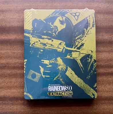 RAINBOW SIX EXTRACTION STEELBOOK ONLY NEW G2 XBOX PC PS4 PS5 METAL BOX STEELCASE