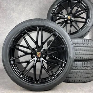 Sommerräder Porsche Macan III 21" Original RS Spyder T S GTS TOP 95B044668H - Imagen 1 de 11