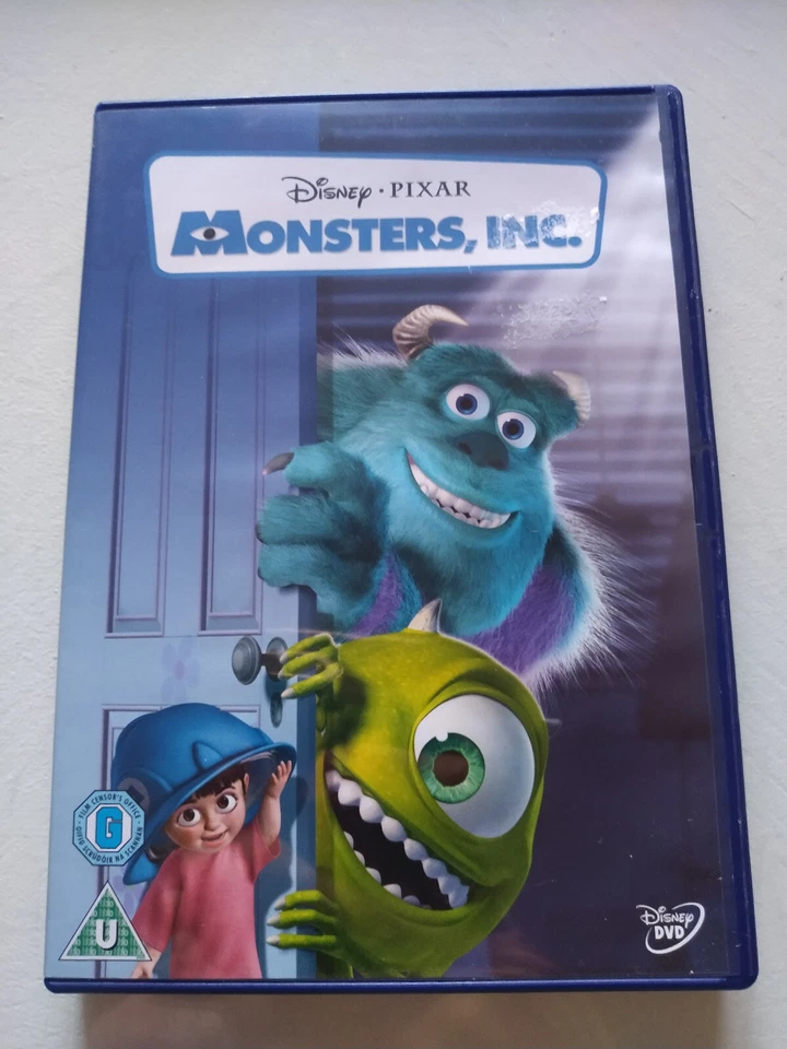 Monsters, Inc. Disney Pixar - DVD German English French Reg 2 AM - Image 1 of 4